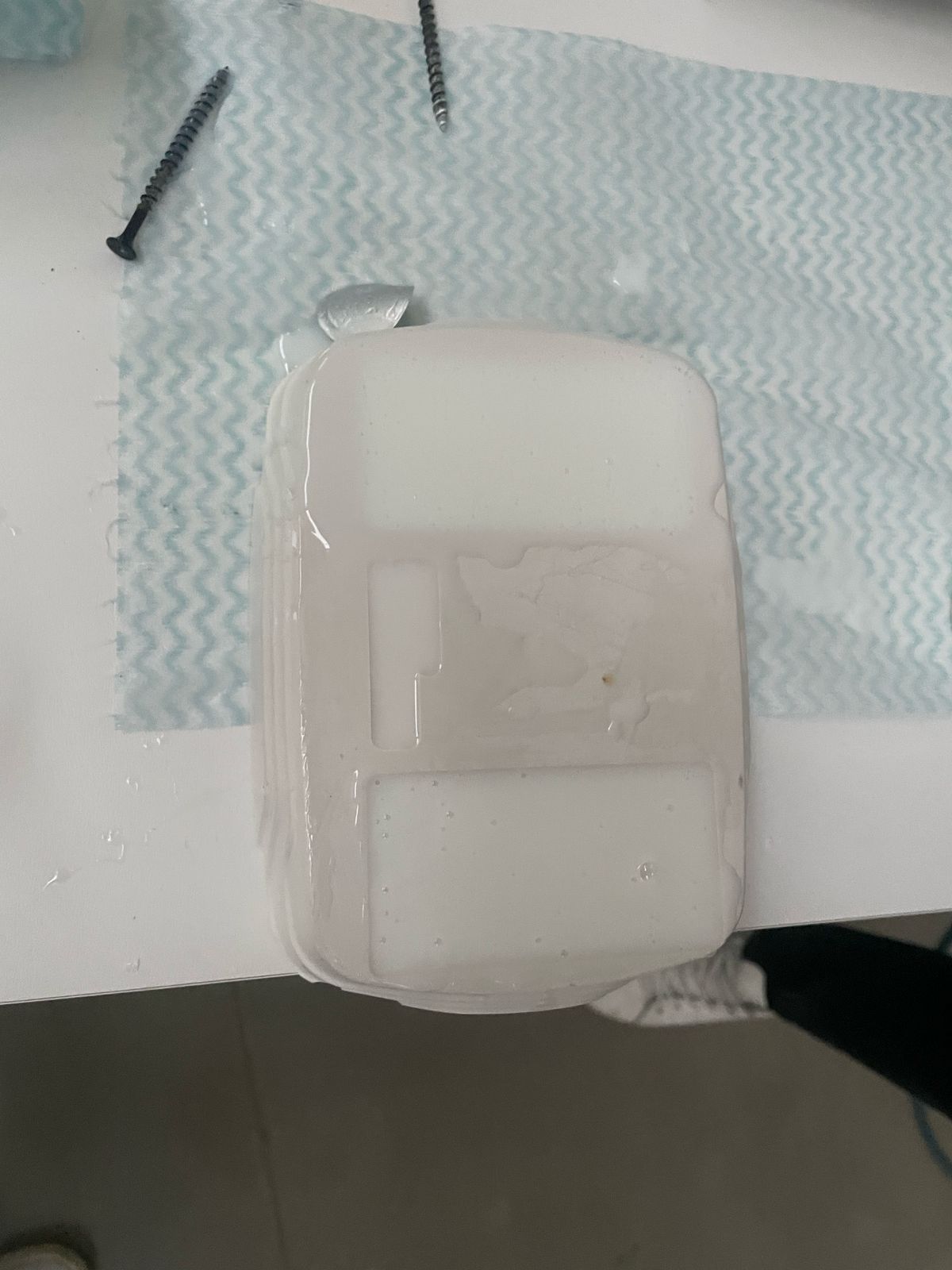 Finished silicone moulds